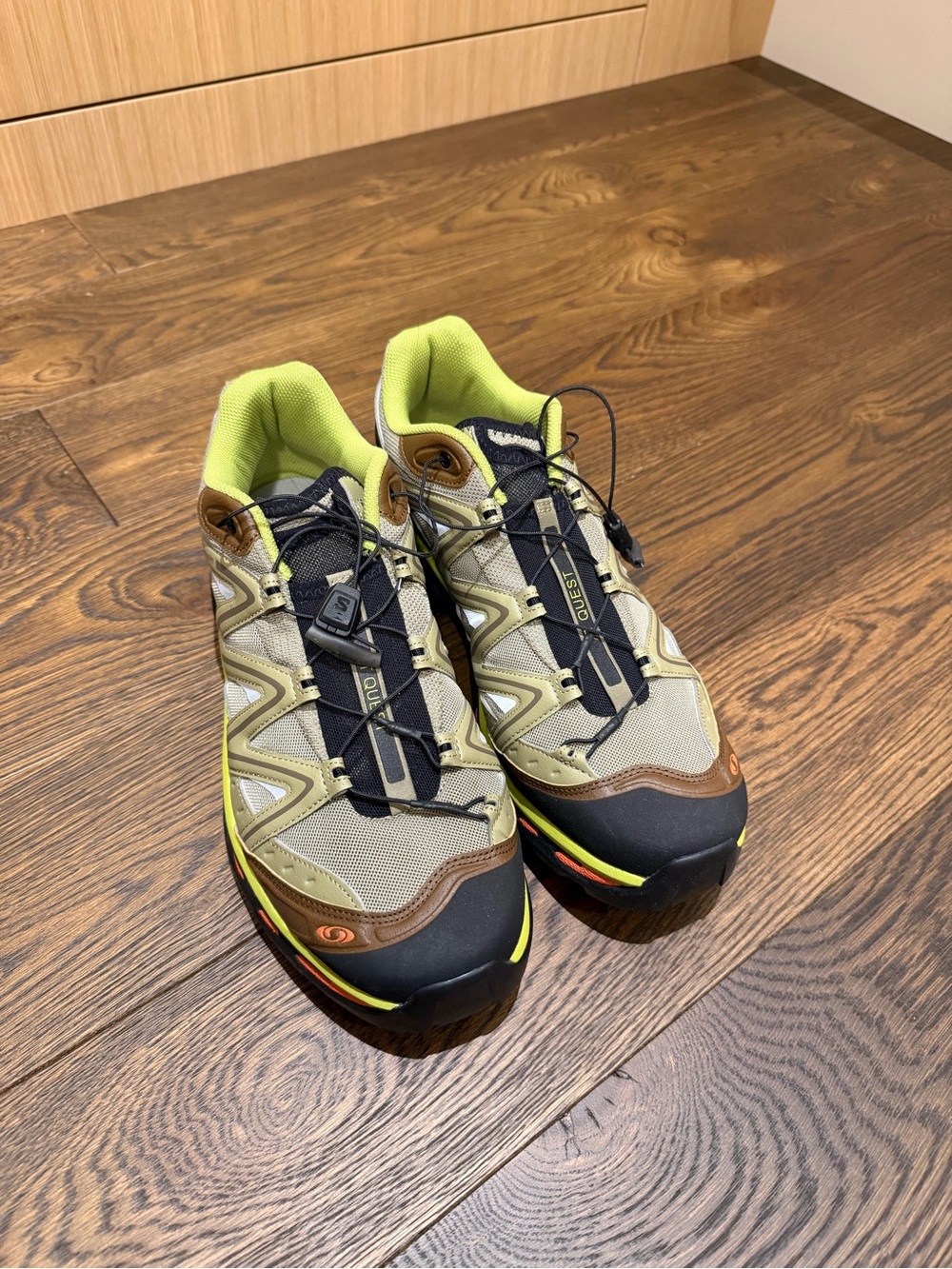 Salomon XT Quest Sneakers in Olive - M10.5 - Picture 4 of 7